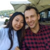 White man with asian woman