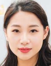 cute korean girl's face